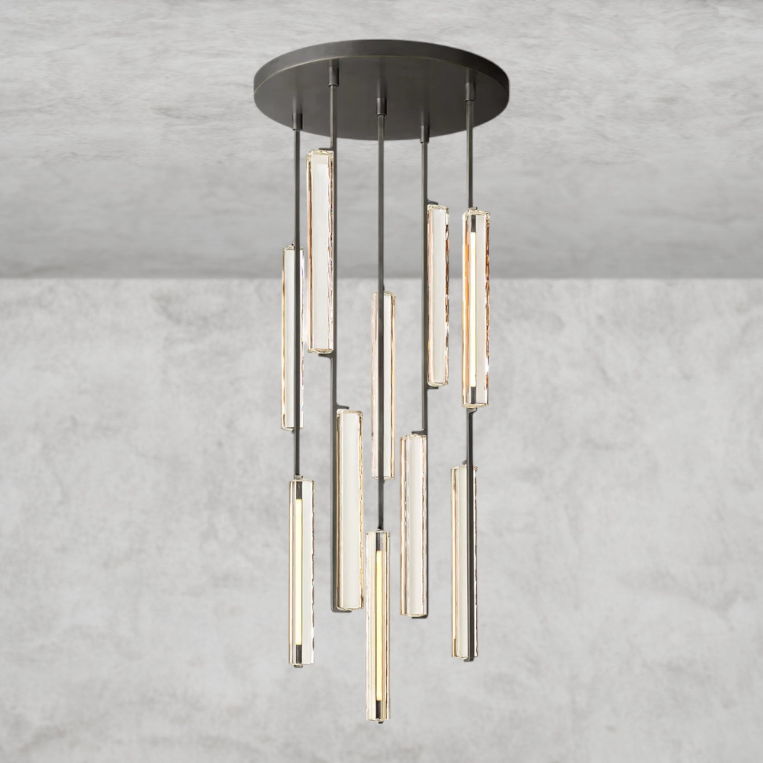 Audubon Crystal Round Chandelier 24", 40", 56"